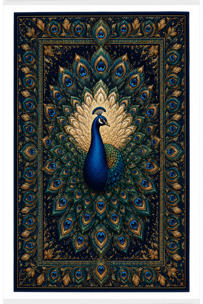Rugs Modern Halı SDT Geleneksel Desenli Kuş Motifli Modern Dokuma Taban Dekor...