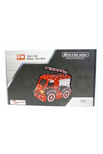 Midex Mașină de pompieri 591el SET CONSTRUCTIV METALIC