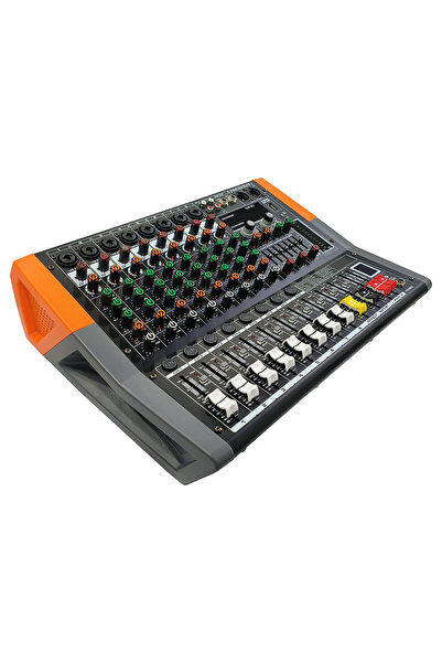 OEM Mixer audio, 8 canale, 2 x 500W, EP8D, stereo, cu amplificator, 99 Efecte...
