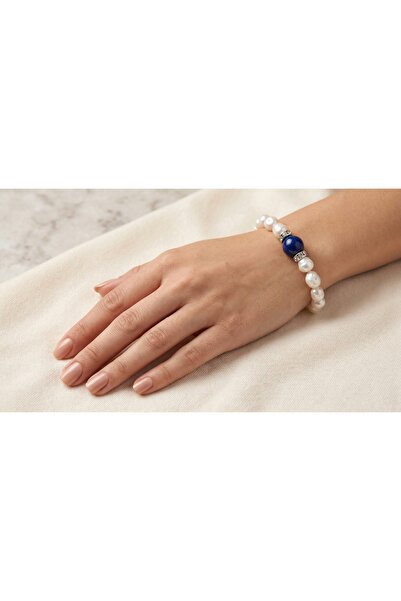 robel Emerald Serenity Pearl Bracelet – Elegant Freshwater Pearls with Natura...