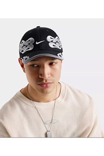 Nike CLUB OG FLAME CAP IN BLACK ŞAPKA KUZEY SPORT
