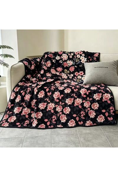 Bleco Lightweight and breathable blanket - comfortable and luxurious nap blan...