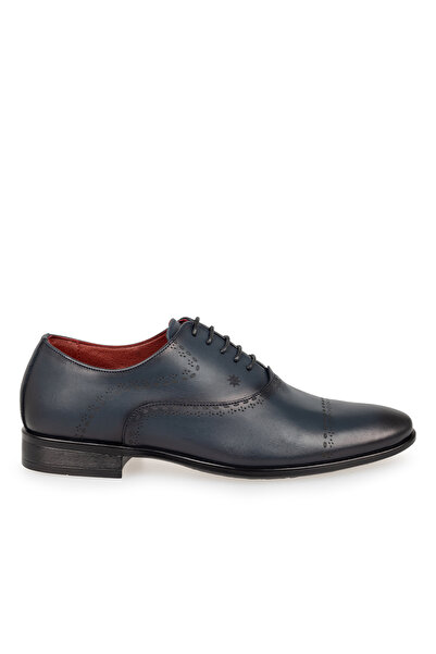Mario Lavalle 61103 - Pantofi Eleganti Barbati din Piele Naturala Albastru