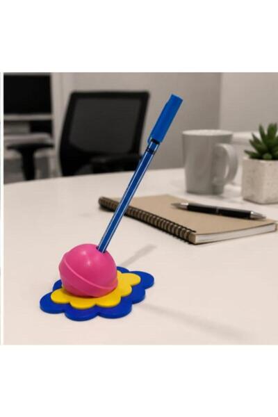 KAR3DELEN Printing 3D Baskı Kalem Tutucu Masaüstü Kalem Standı Dekoratif Ofis...