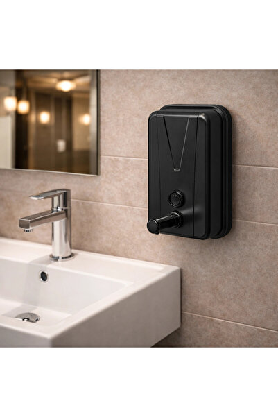 ÇELİK BANYO 71-018 1000 ml vertical soap dispenser with button 304