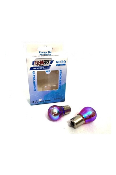 MKY STORE DİADEM Kırmızı P21W BAY15D Çift Duy Stop Aydınlatma KIRMIZI
