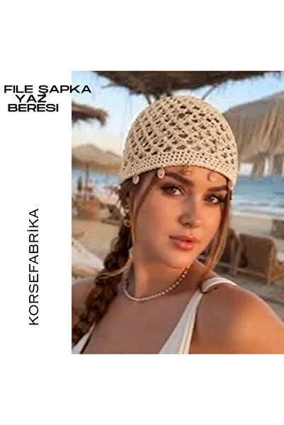 korsefabrika trend mood store Women's Bohemian Style Summer Perforated Beret ...