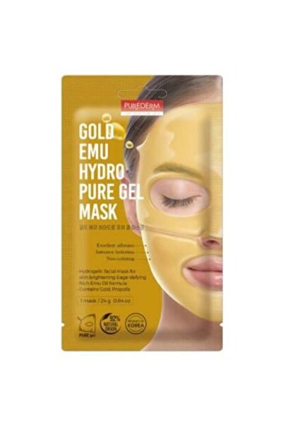 Purederm Purederm Gold Essence Gel Mask for Moisturizing and Purifying Facial...