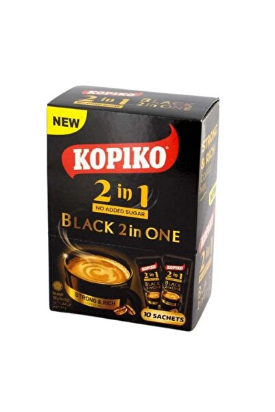 Kopiko أكياس قهوة سوداء 2 في 1 - 10 قطع