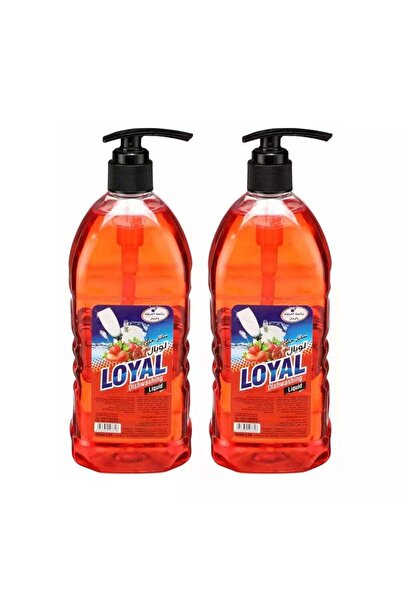 Loyal سائل غسيل الأطباق برائحة الرمان والفراولة - 2 × 1 لتر