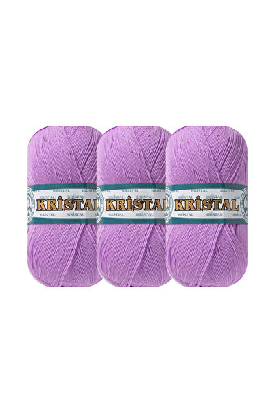 Ören Bayan KRISTAL Fir de tricotat manual violet (3 bucăți) - Culoare: 056