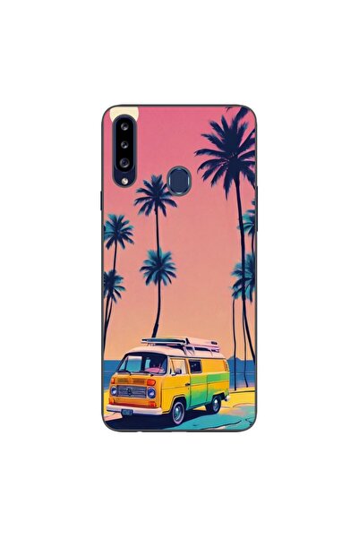 OEM Husa compatibila cu Samsung Galaxy A20S Silicon Gel Tpu Model Summer Vibe...