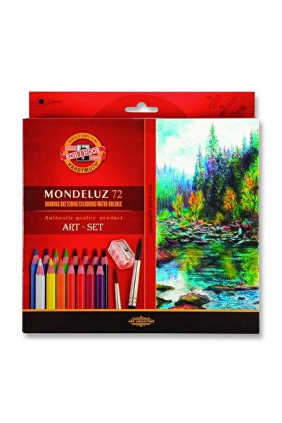 Koh-i Noor Creioane Mondeluz 72 culori+perie