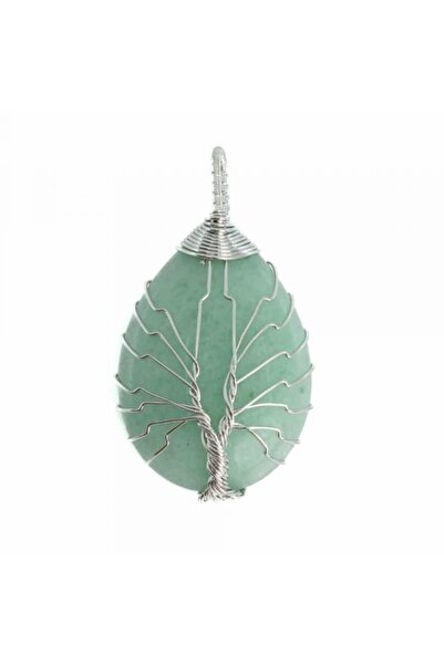 OEM PANDANTIV "POMUL VIETII" CRISTAL DE AVENTURIN VERDE