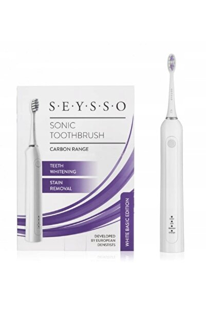 SEYSSO Periuță sonică Carbon Basic Albă 82000 vibrații/min