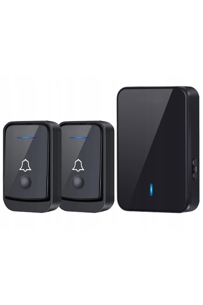 Spreest Sonerie wireless cu 2 butoane, rezistentă la apă, de exterior, pentru...