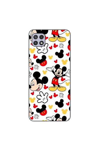 OEM Husa compatibila cu Samsung Galaxy A22 5G Silicon Gel Tpu Model Mickey Co...