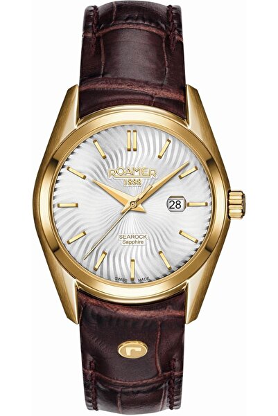 Roamer ceas de damă 203844 48 15 02, maro clasic.