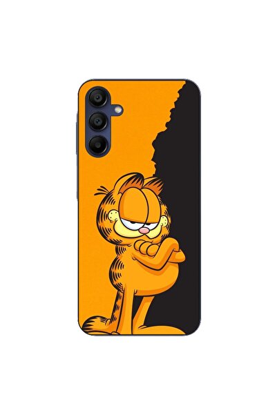 OEM Husa compatibila cu Samsung Galaxy A15 4G 5G Silicon Gel Tpu Model Garfie...