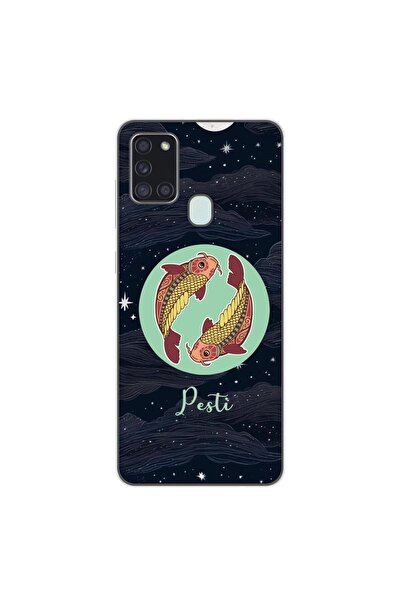 OEM Θήκη συμβατή με Samsung Galaxy A21s Σιλικόνης Gel TPU με σχέδιο Ωροσκόπιο...