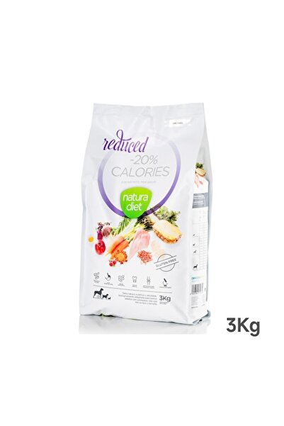Natura Diet Hrană ușoară pentru câini -20% calorii, Curcan și orez brun 3kg, ...