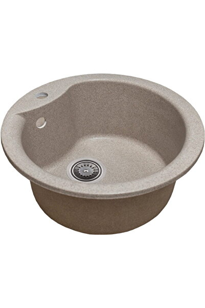Hausberg Chiuveta bucatarie Sanitec Pi SN9032BEJ, granit-compozit, 1 cuva rot...