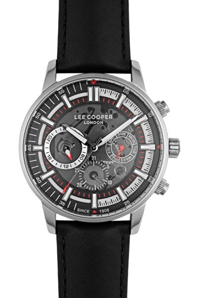 Lee Cooper Ceas bărbătesc LC07816.361, stil fashion negru — perfect ca un cadou.