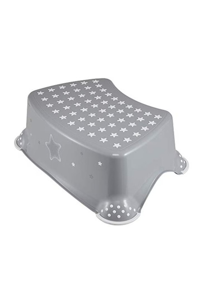 Keeeper Stars Grey Ανυψωτικό Κάθισμα Τουαλέτας και Νιπτήρα