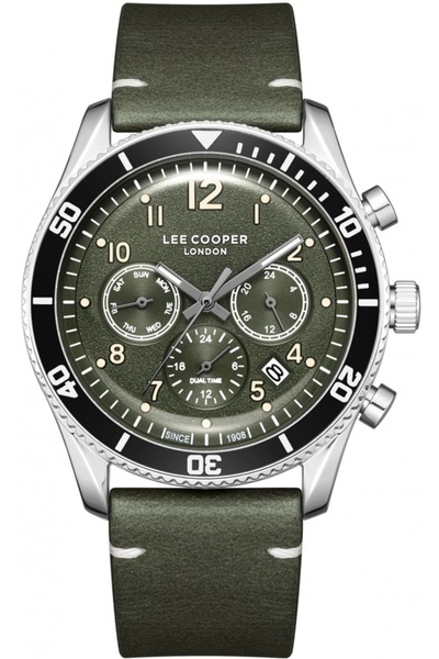 Lee Cooper Ceas de modă pentru bărbați LC08260.675 — verde
