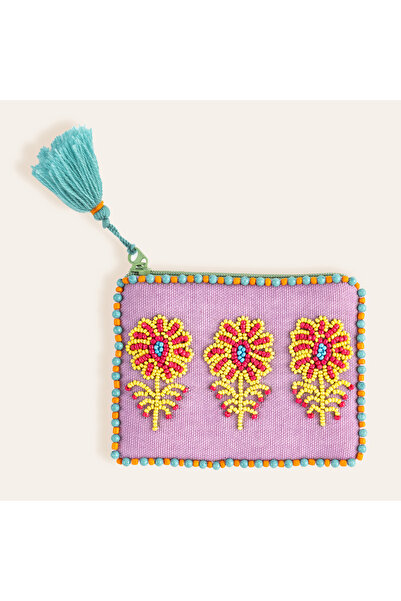 Zsa Zsa Zsu Rajpath Nakışlı Cüzdan 11x8 Cm Lila