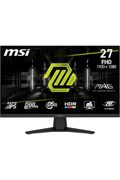 MSI MAG 274F 27-Inch FHD 1920x1080 Gaming Monitor - Rapid IPS, 200Hz, 0.5ms, ...