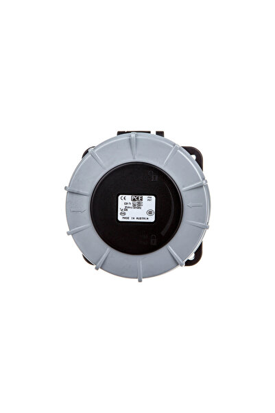 PCE Priza de panou 63A 5P 500V /100x100/ neagră IP67 POWER TWIST 335-7