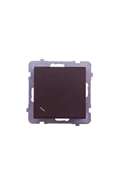 OSPEL Conector scară Sonata simplu 16AX IP20 metalic ciocolatiu (LP-3R/m/40)