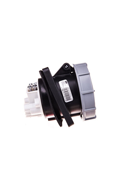 PCE Soclu de bord 63A 4P 500V negru IP67 4345-7