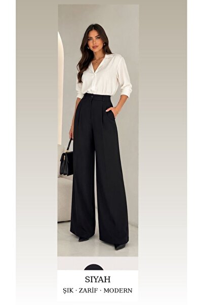 Arjen Women's Plazzo Pants Non-See-Through