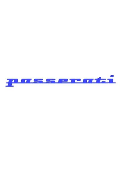 OEM Αυτοκόλλητο Αυτοκινήτου Passerati - 15 εκ. - Μπλε