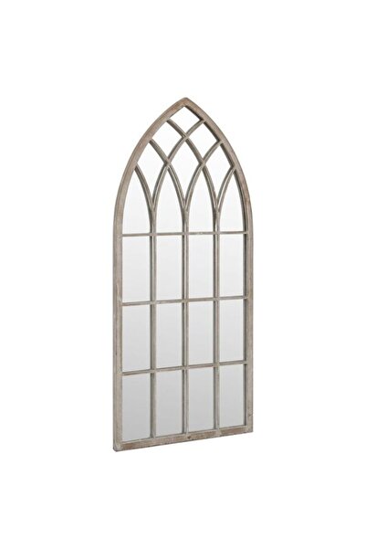 vidaxl Oglindă, cu aspect nisipos, 100 x 45 cm, pentru uz interior, fier