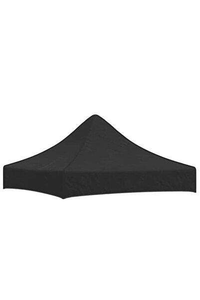 vidaxl Acoperiș cort de petrecere, negru, 2 x 2 m, 270 g/m²