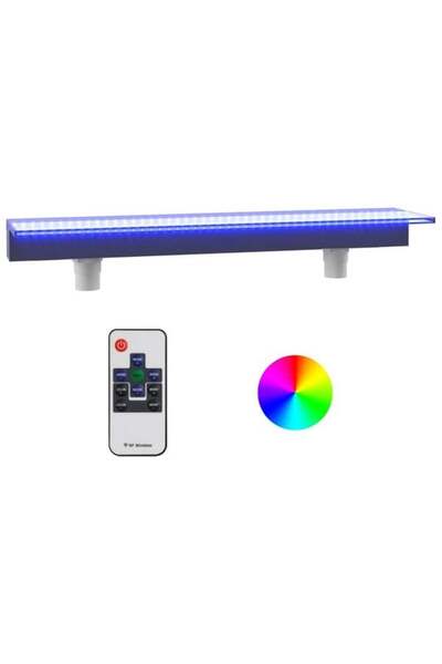 vidaxl Cascadă LED RGB, Acrilic, 108 cm