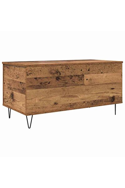 vidaxl Masă de cafea Lemn vechi 90 x 44.5 x 45 cm Lemn compozit