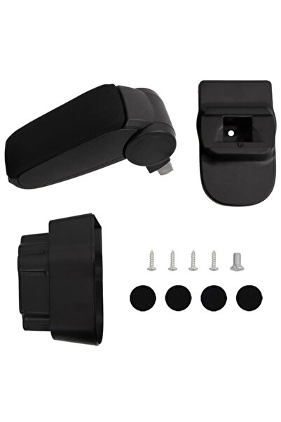 vidaxl Cotieră auto, neagră, 12 x 37 x(31-48) cm ABS