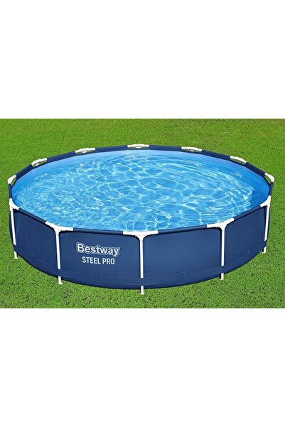 BESTWAY Piscină Pro 56706 cu cadru metalic, supraterană, rotundă, 366 x 76 cm