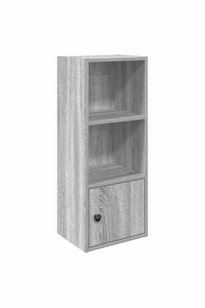 vidaxl Bibliotecă, gri sonoma, 31x24x77 cm, lemn prelucrat