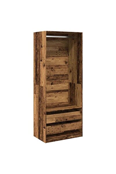 vidaxl Dulap, lemn vechi, 80 x 50 x 200 cm, lemn prelucrat
