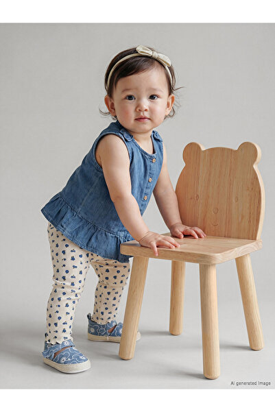 LC Waikiki Floral Embroidered Baby Girl Blouse and Leggings Set for Style Ent...