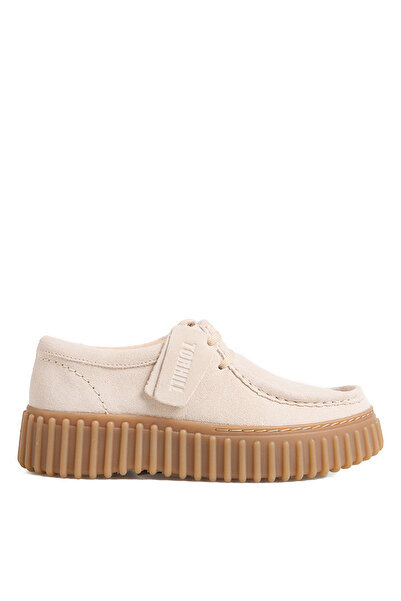 CLARKS Ekru Kadın Casual Ayakkabı 26183642