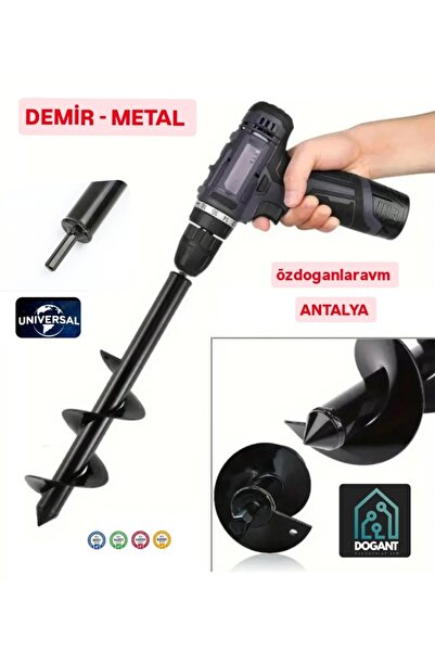 dogant özdoğanlar avm Toprak Delme Spiral Matkap Ucu 60x10 cm