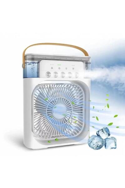 OEM Ventilator Portabil 3 In 1 Cu Umidificator Si Racire, 600 ml, 3 Viteze, T...