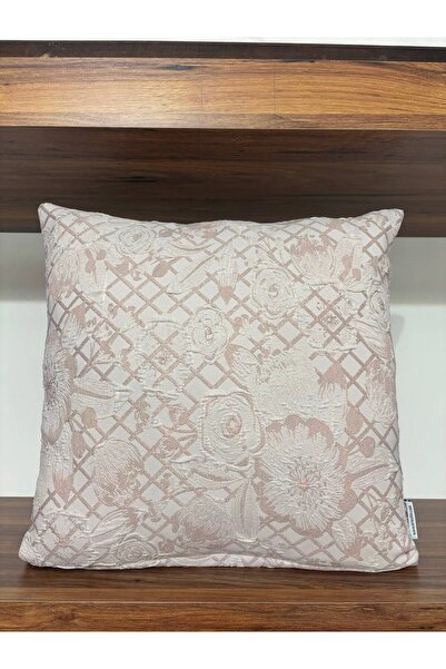 KIRLENTİM Pudra Jakar Woven Kirlent Cover