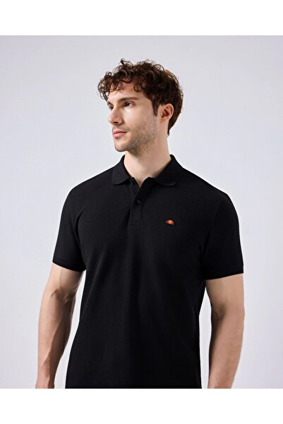 Ellesse Siyah Erkek Polo Yaka T-shirt 6Sm5044